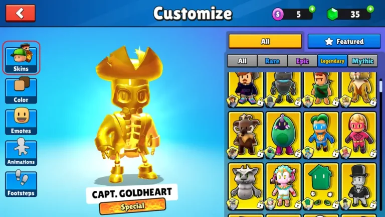 Stumble Guys MOD APK Unlocked Everything v0.90 16 Stumble Guys APK Unlocked Skins